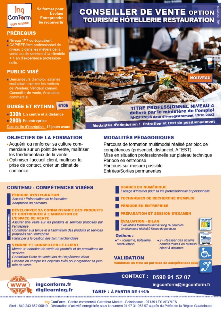 Conseiller de Vente Option THR