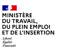 LOGO ministère du travail, du plein emploi et de l'insertion