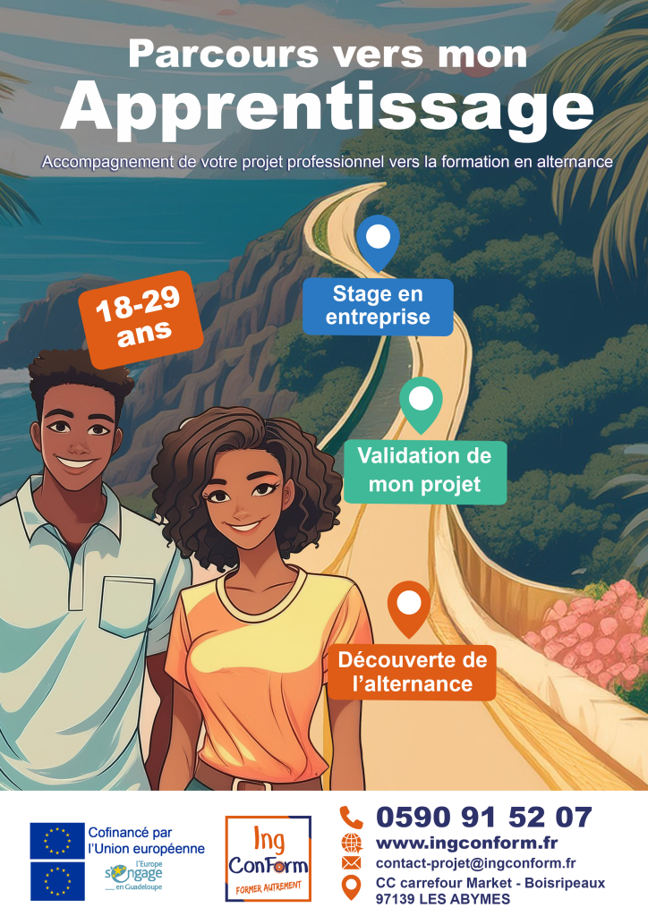 Visuel Parcours vers mon apprentissage