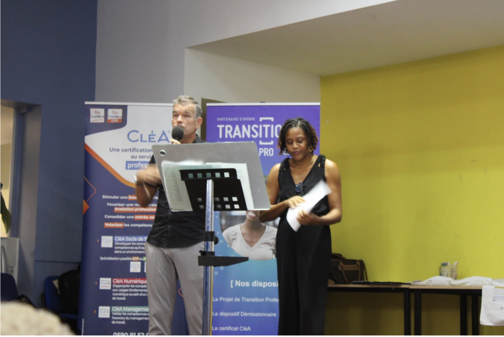 Cérémonie remise des certificats CléA Intervenants Guadeloupe