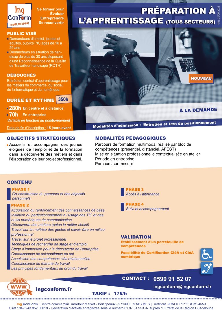 Prépa Apprentissage