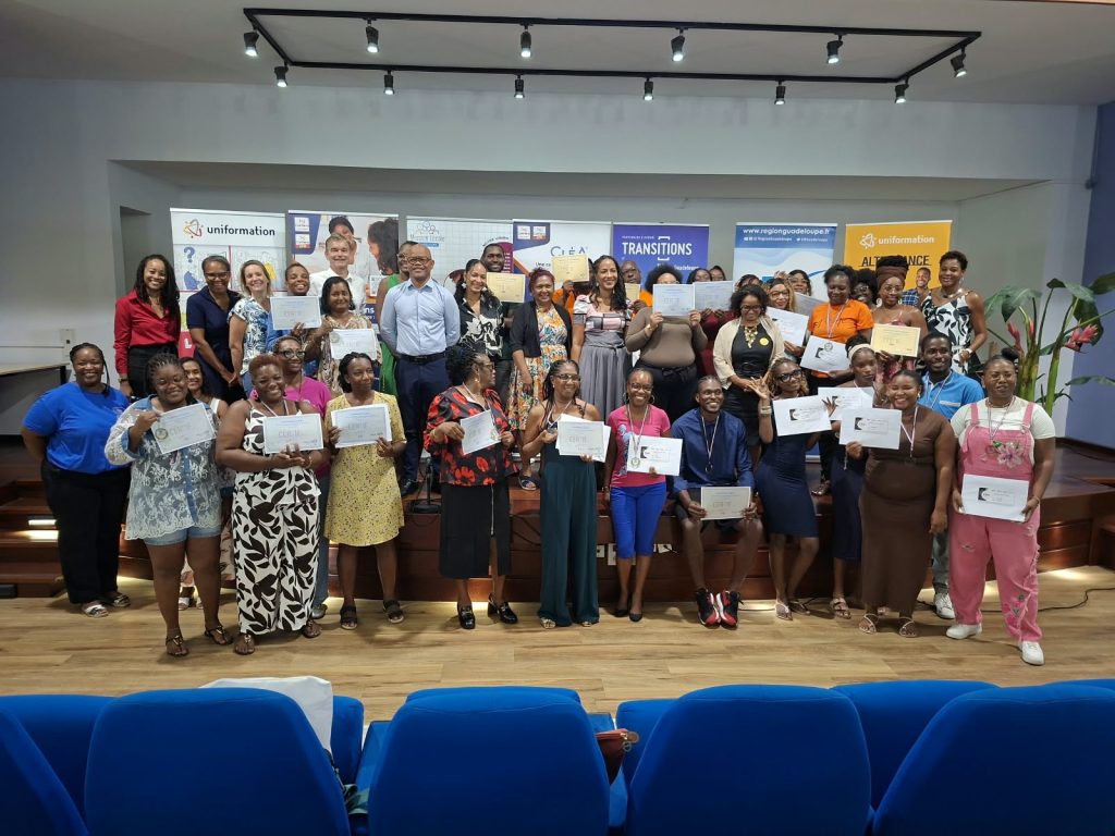 Photo des apprenants qui ont obtenus le Certificat CléA et CléA Numérique